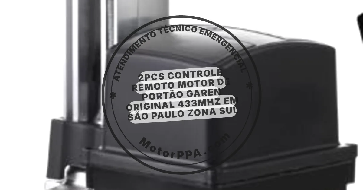 Conserto e instalação de portão automático em São Paulo Zona Sul