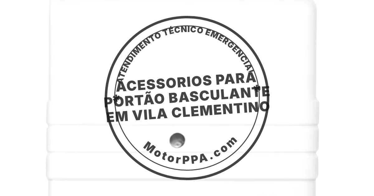 Conserto e instalação de portão automático em Vila Clementino