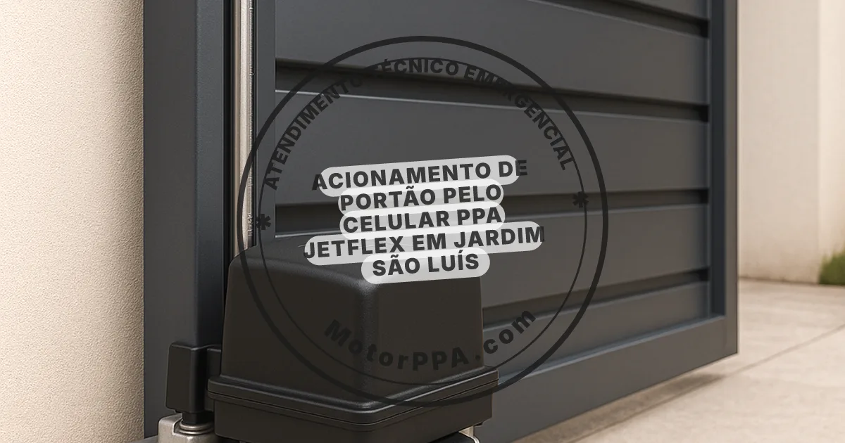 Conserto e instalação de portão automático em Jardim São Luís
