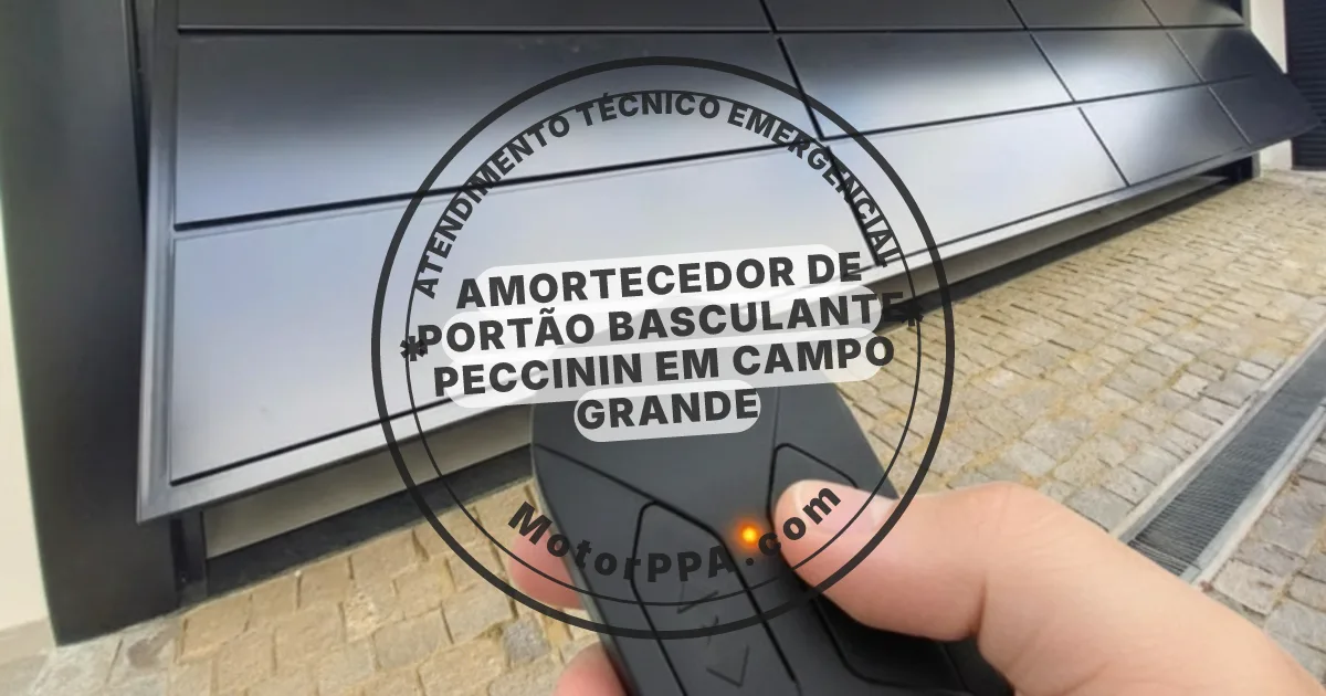 Conserto e instalação de portão automático em Campo Grande