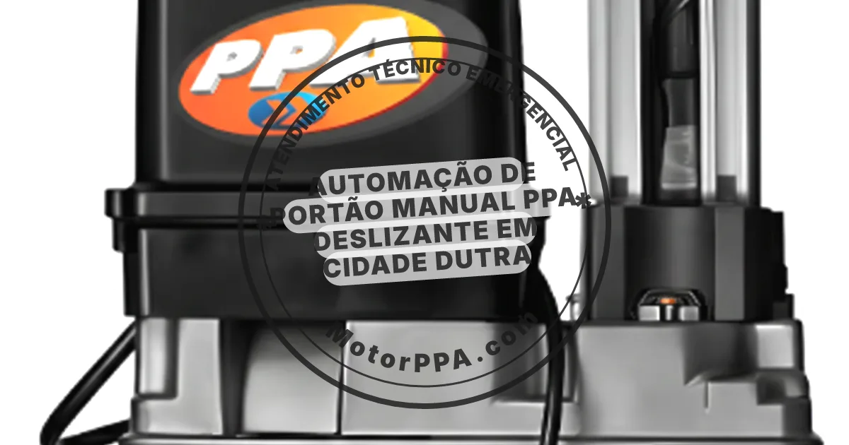 Conserto e instalação de portão automático em Cidade Dutra
