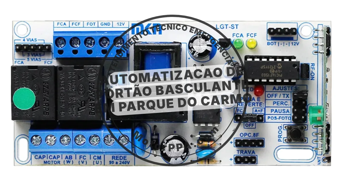 Conserto e instalação de portão automático em Parque do Carmo