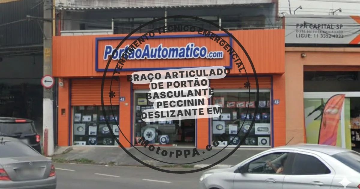 Conserto e instalação de portão automático em Sapopemba