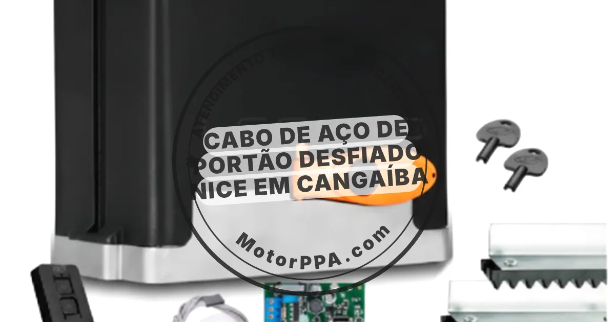 Conserto e instalação de portão automático em Cangaíba