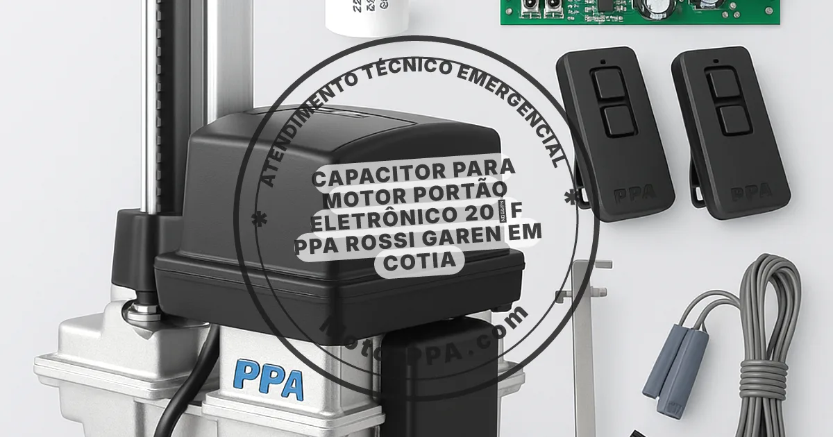 Conserto e instalação de portão automático em Cotia