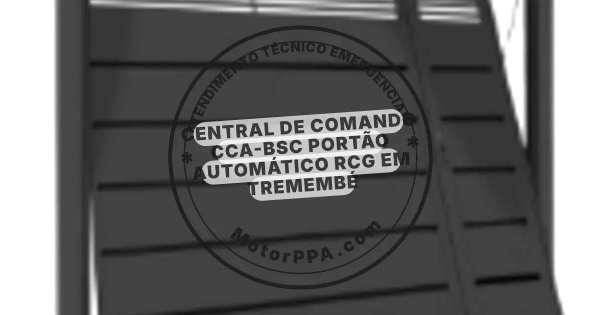 Conserto e instalação de portão automático em Tremembé