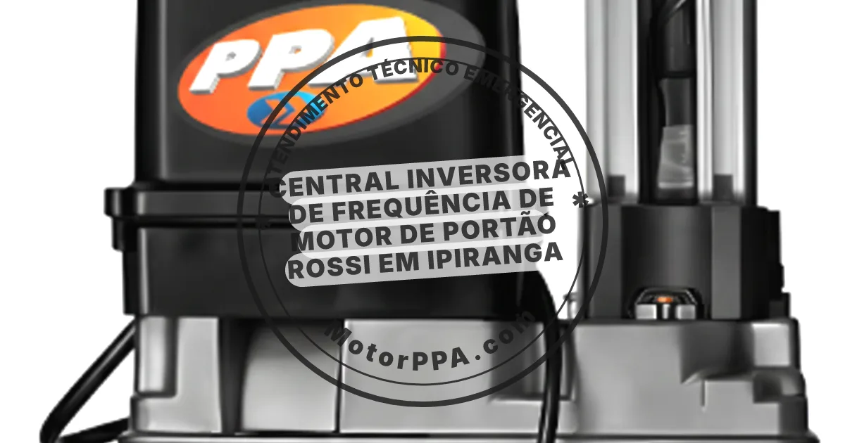 Conserto e instalação de portão automático em Ipiranga
