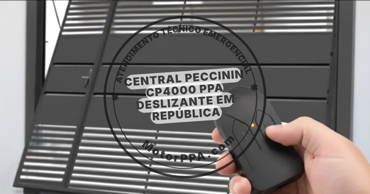 Conserto e instalação de portão automático em República