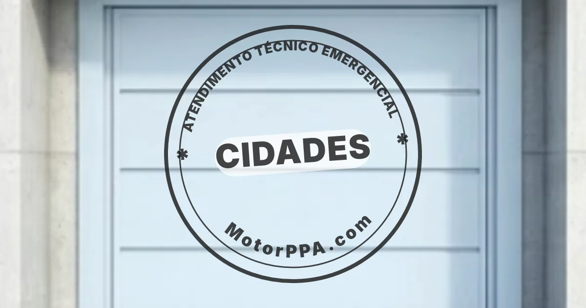 Conserto e instalação de portão automático em Cidades
