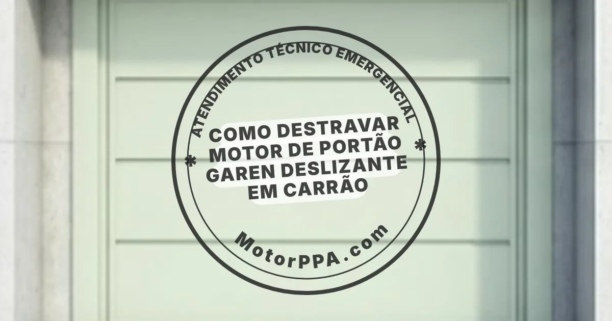 Conserto e instalação de portão automático em Carrão