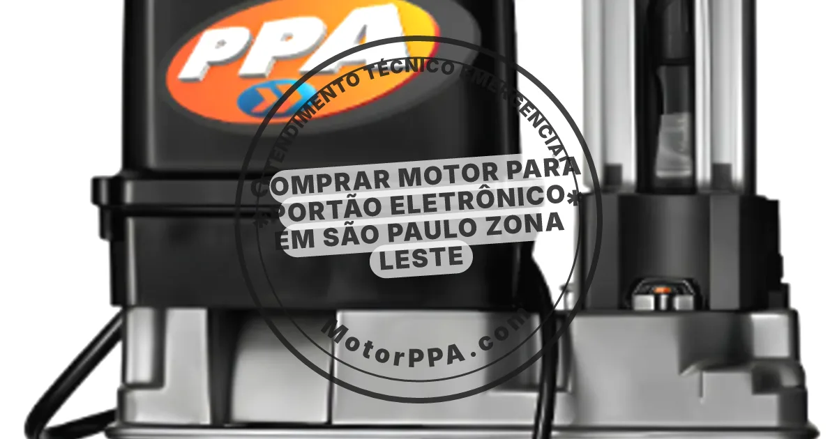 Conserto e instalação de portão automático em São Paulo Zona Leste