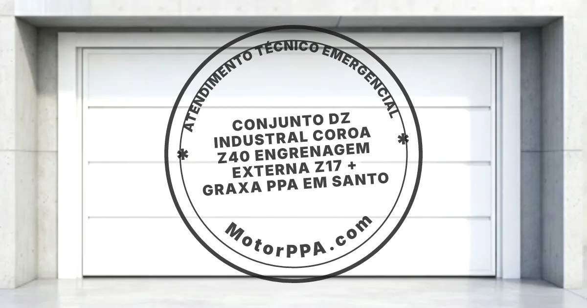 Conserto e instalação de portão automático em Santo Amaro