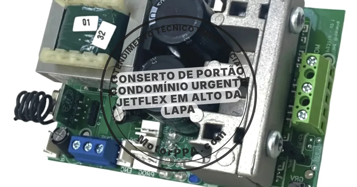 Conserto e instalação de portão automático em Alto da Lapa