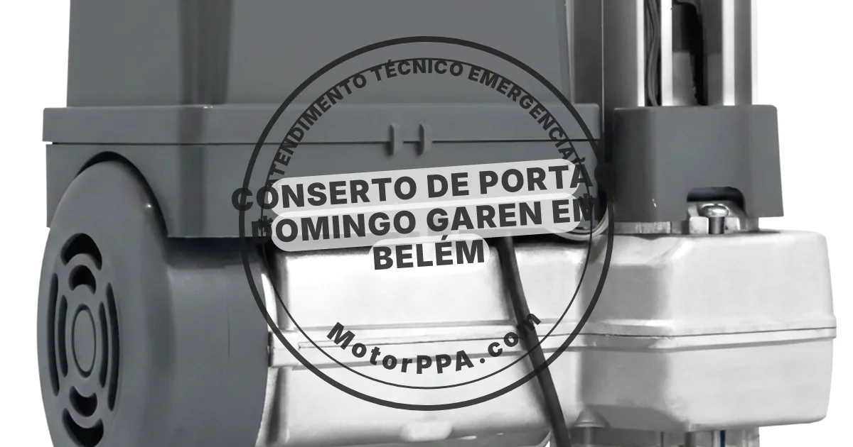 Conserto e instalação de portão automático em Belém