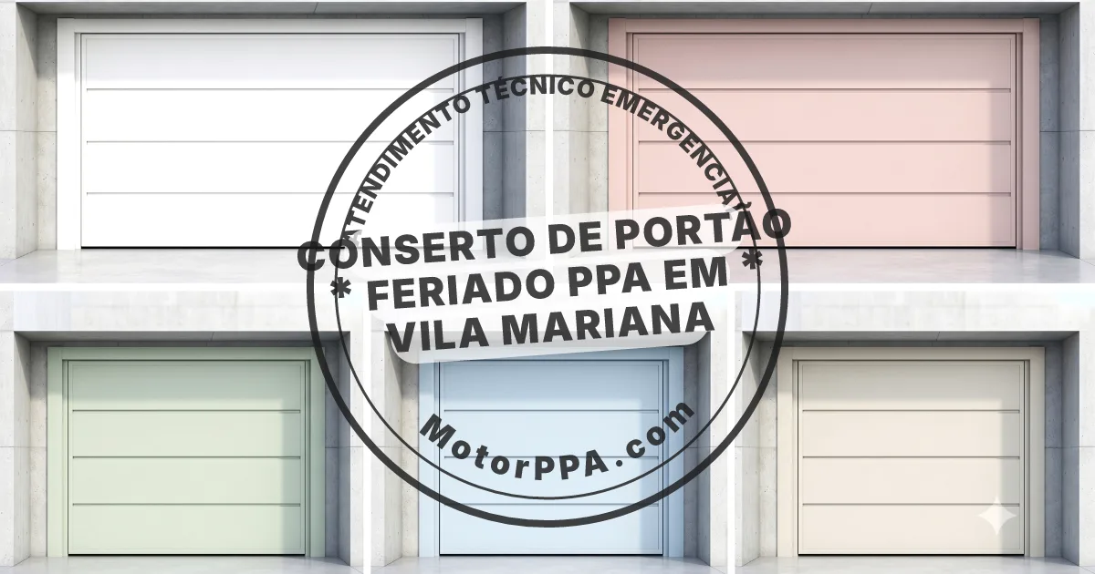 Conserto e instalação de portão automático em Vila Mariana