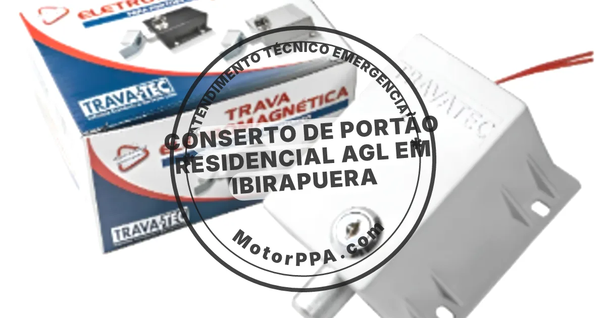 Conserto e instalação de portão automático em Ibirapuera