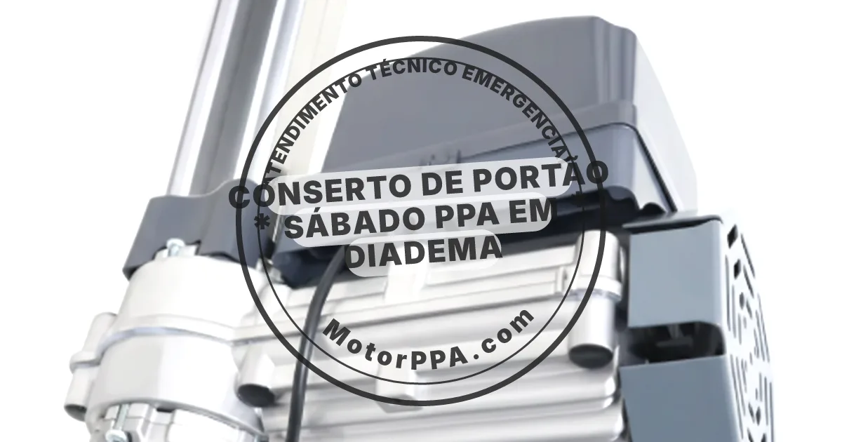 Conserto e instalação de portão automático em Diadema