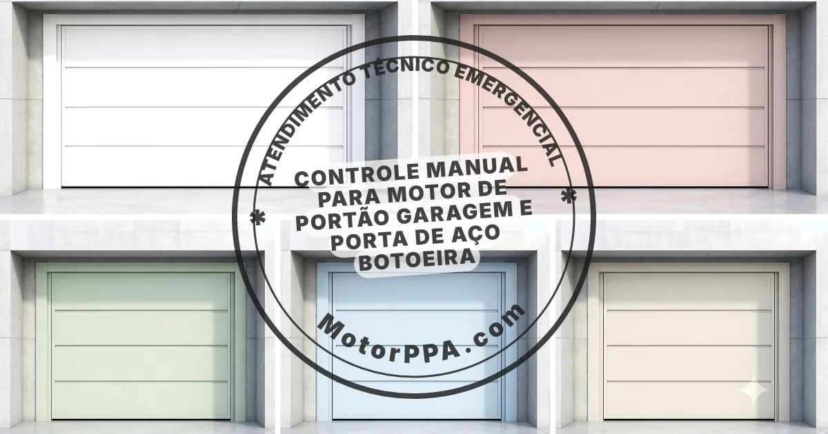 Conserto e instalação de portão automático em Brasilândia