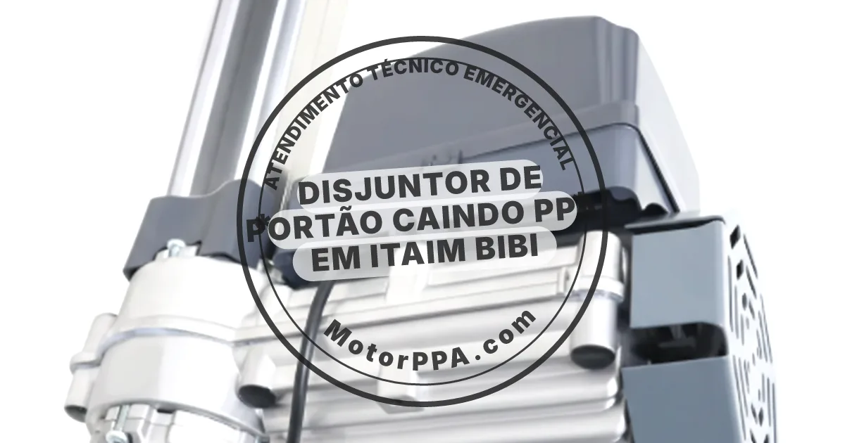 Conserto e instalação de portão automático em Itaim Bibi