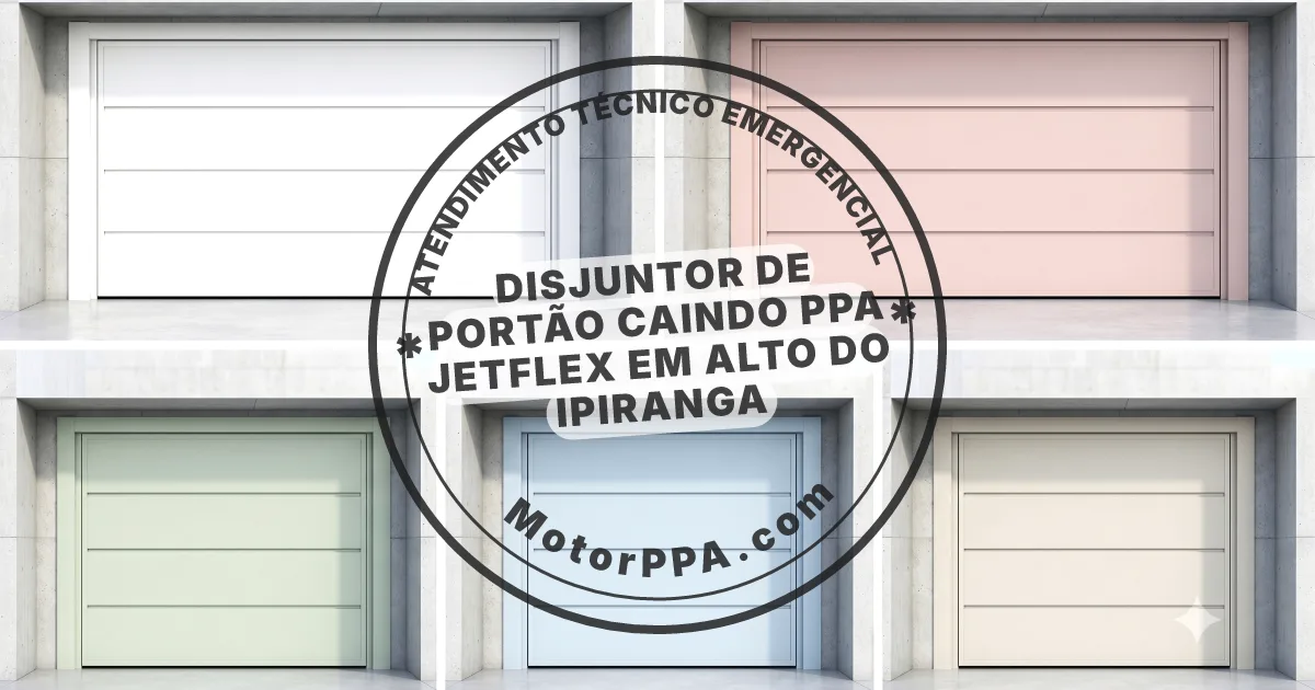 Conserto e instalação de portão automático em Alto do Ipiranga