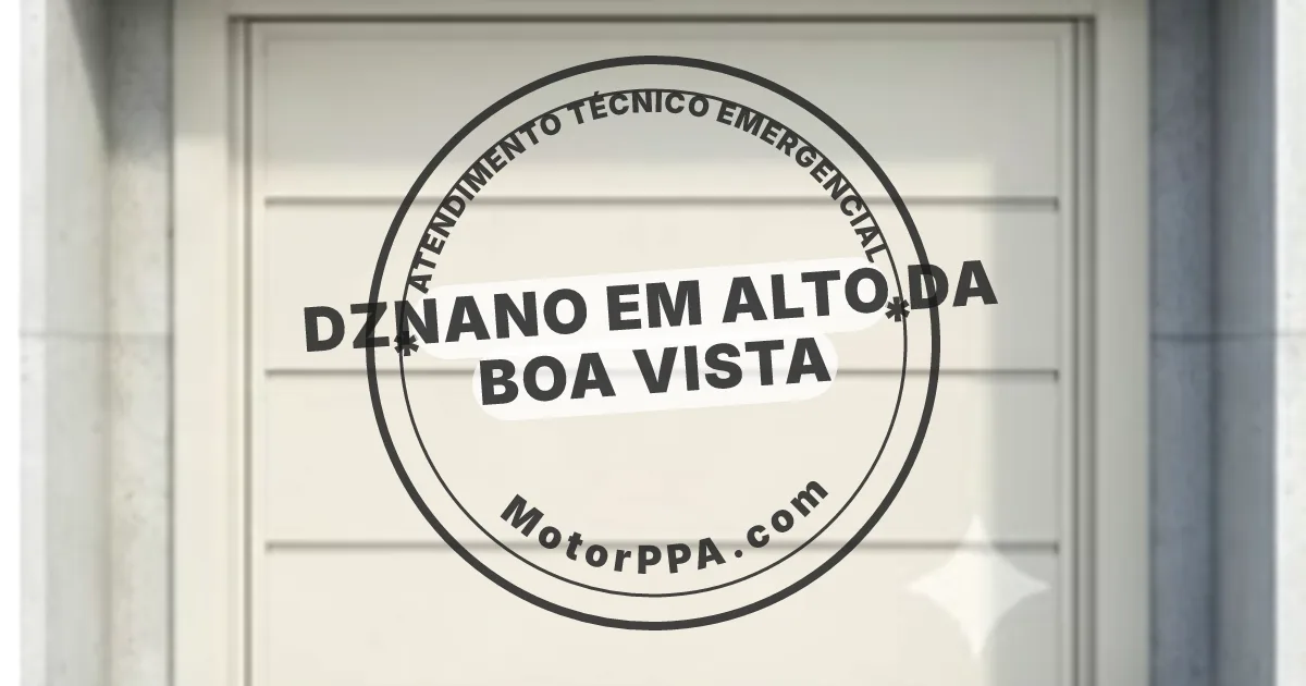 Conserto e instalação de portão automático em Alto da Boa Vista