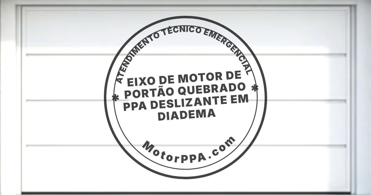 Conserto e instalação de portão automático em Diadema