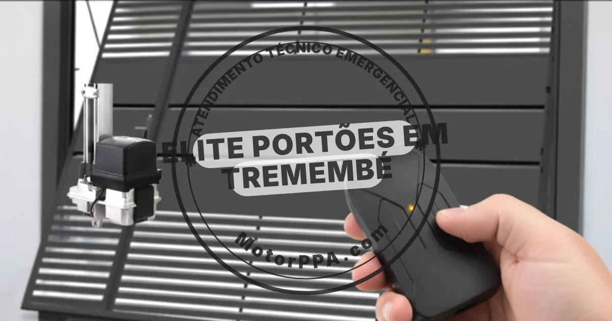 Conserto e instalação de portão automático em Tremembé