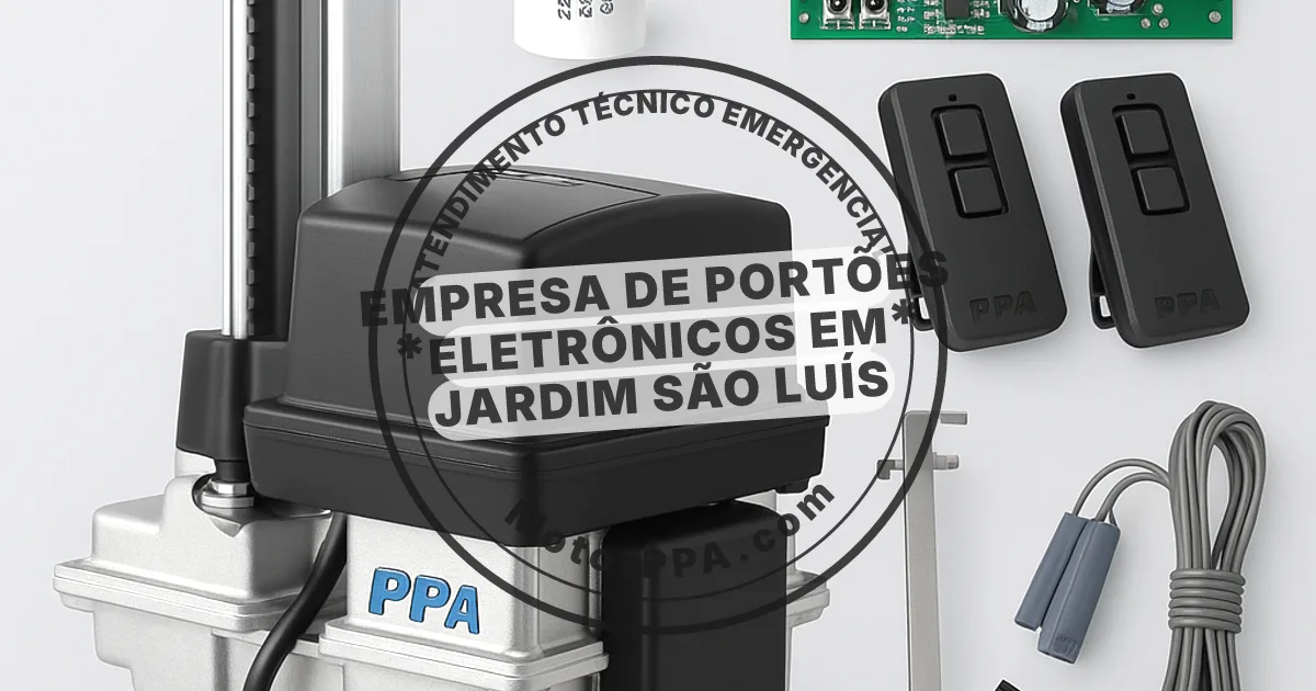 Conserto e instalação de portão automático em Jardim São Luís