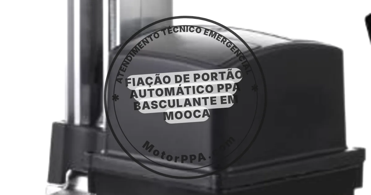 Conserto e instalação de portão automático em Mooca