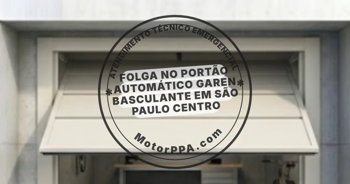 Conserto e instalação de portão automático em São Paulo Centro