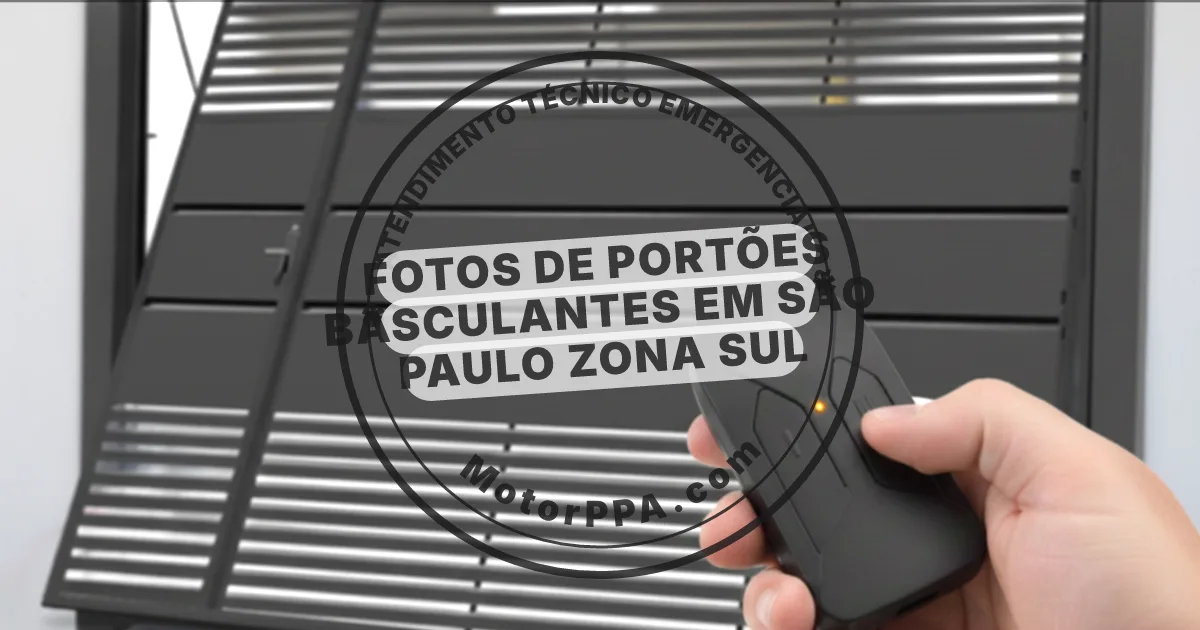 Conserto e instalação de portão automático em São Paulo Zona Sul
