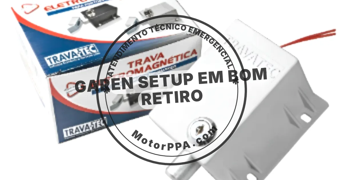 Conserto e instalação de portão automático em Bom Retiro
