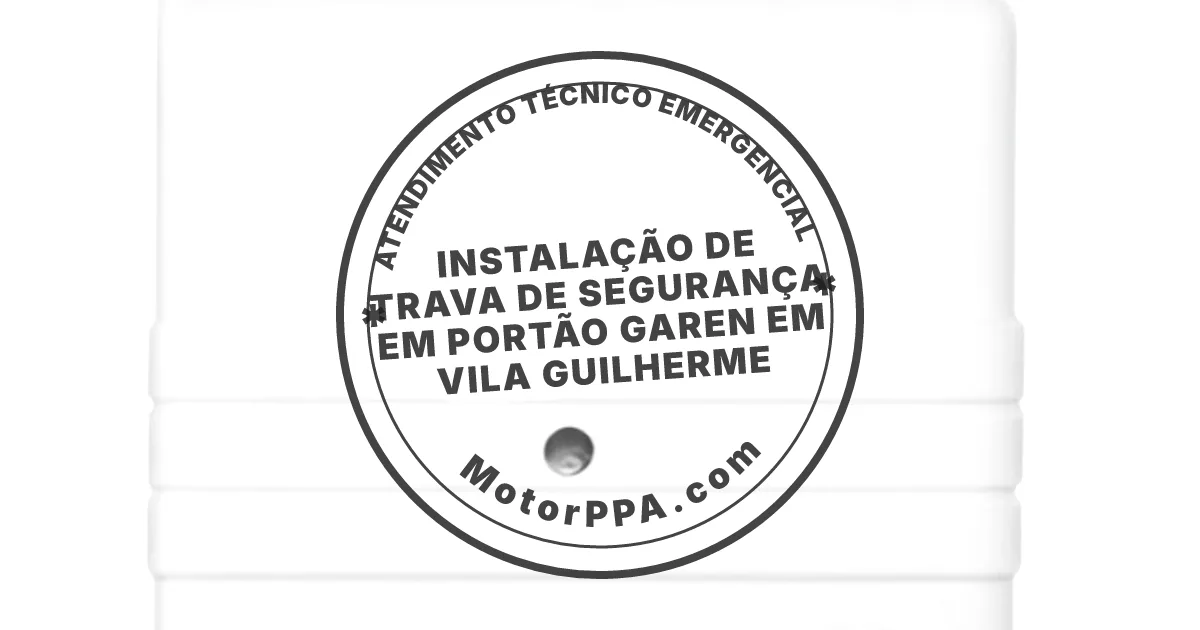 Conserto e instalação de portão automático em portão Garen em Vila Guilherme