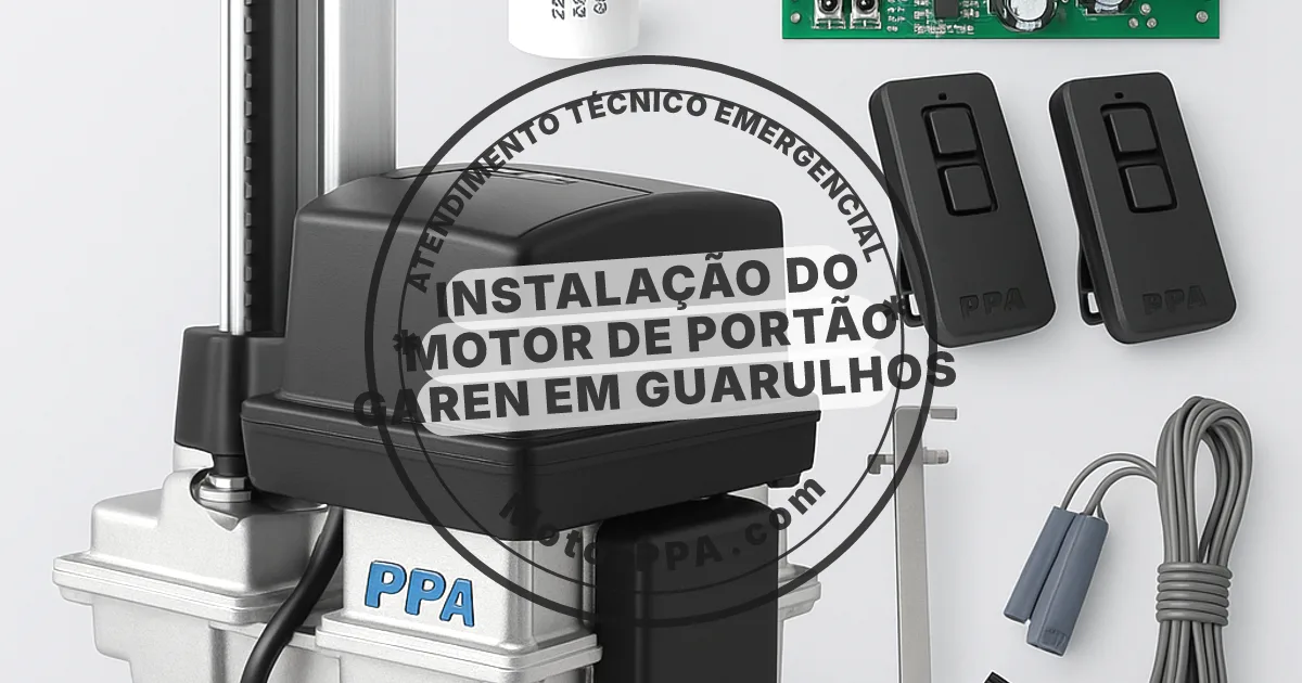 Conserto e instalação de portão automático em Guarulhos