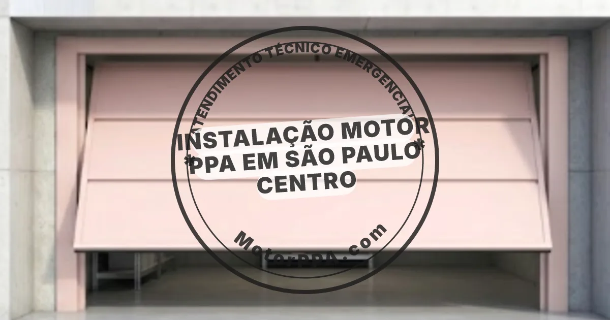 Conserto e instalação de portão automático em São Paulo Centro