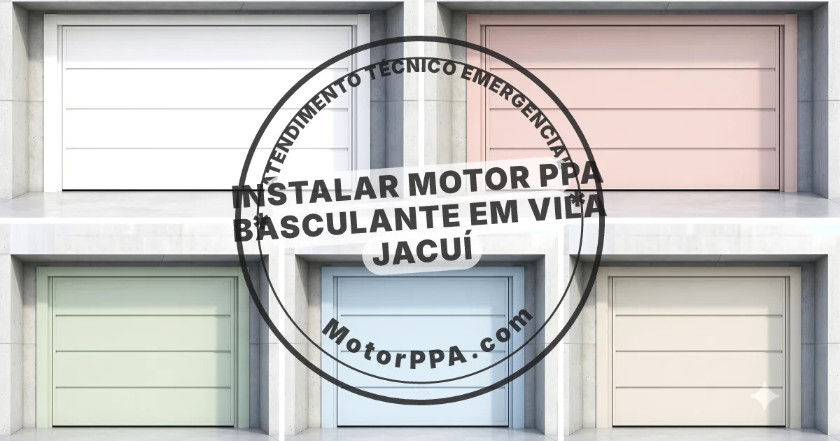 Conserto e instalação de portão automático em Vila Jacuí