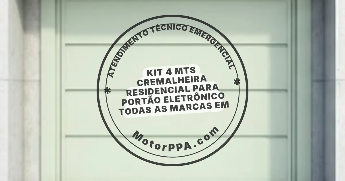 Conserto e instalação de portão automático em Brasilândia