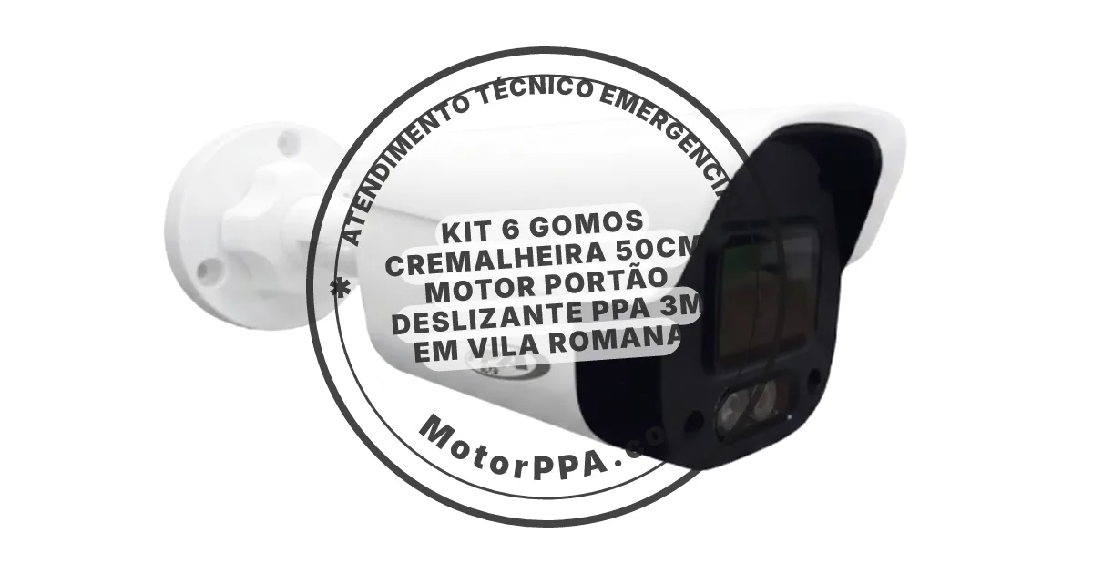Conserto e instalação de portão automático em Vila Romana