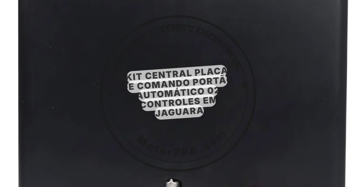 Conserto e instalação de portão automático em Jaguara