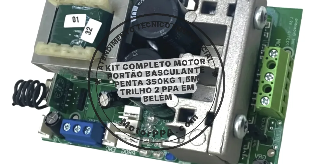 Conserto e instalação de portão automático em Belém