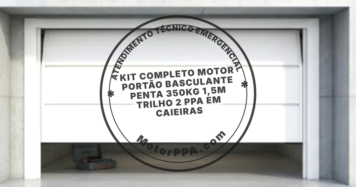 Conserto e instalação de portão automático em Caieiras