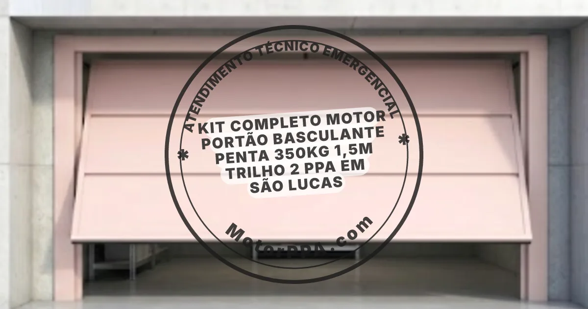 Conserto e instalação de portão automático em São Lucas