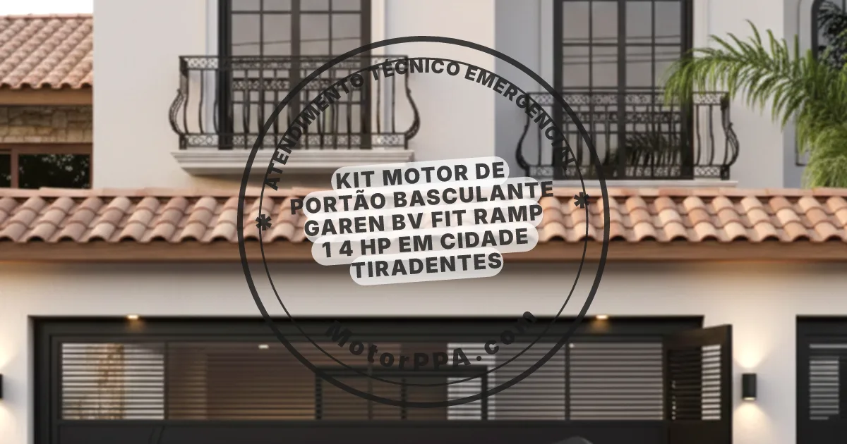 Conserto e instalação de portão automático em Cidade Tiradentes