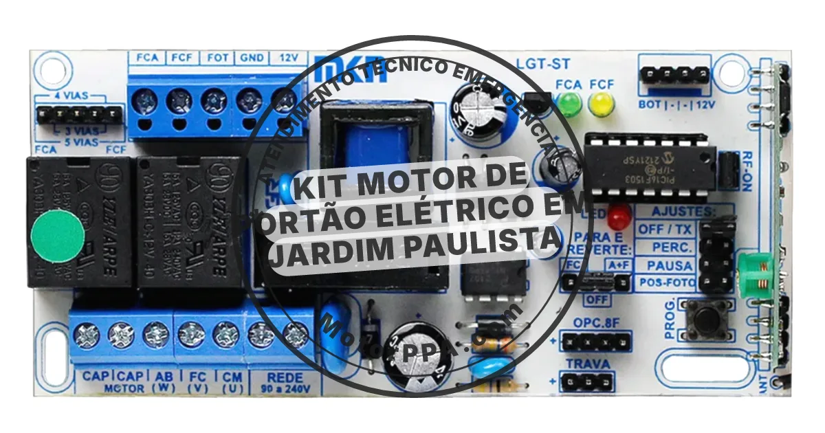 Conserto e instalação de portão automático em Jardim Paulista