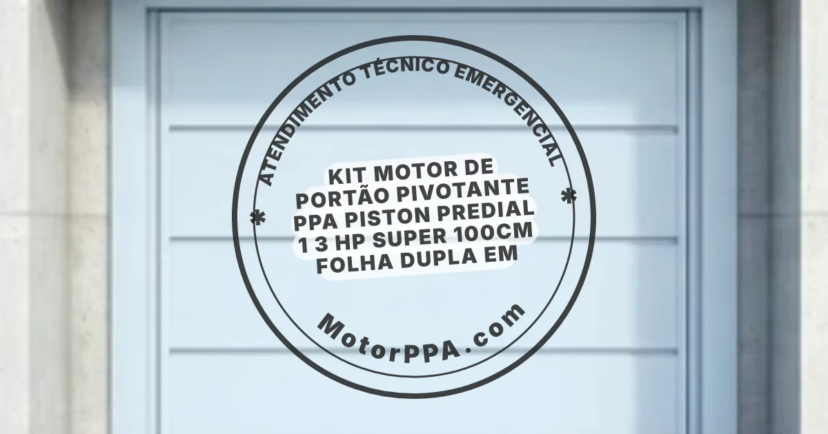 Conserto e instalação de portão automático em Santana