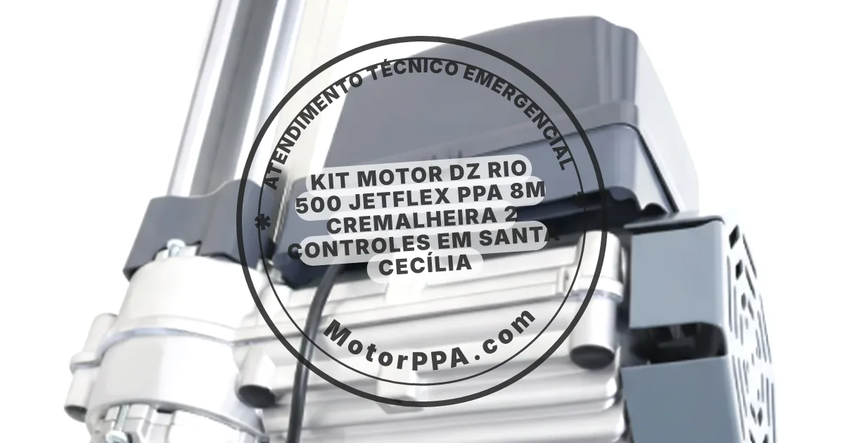 Conserto e instalação de portão automático em Santa Cecília
