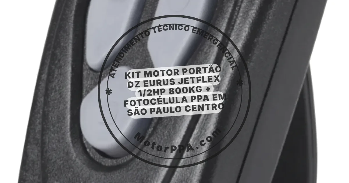 Conserto e instalação de portão automático em São Paulo Centro