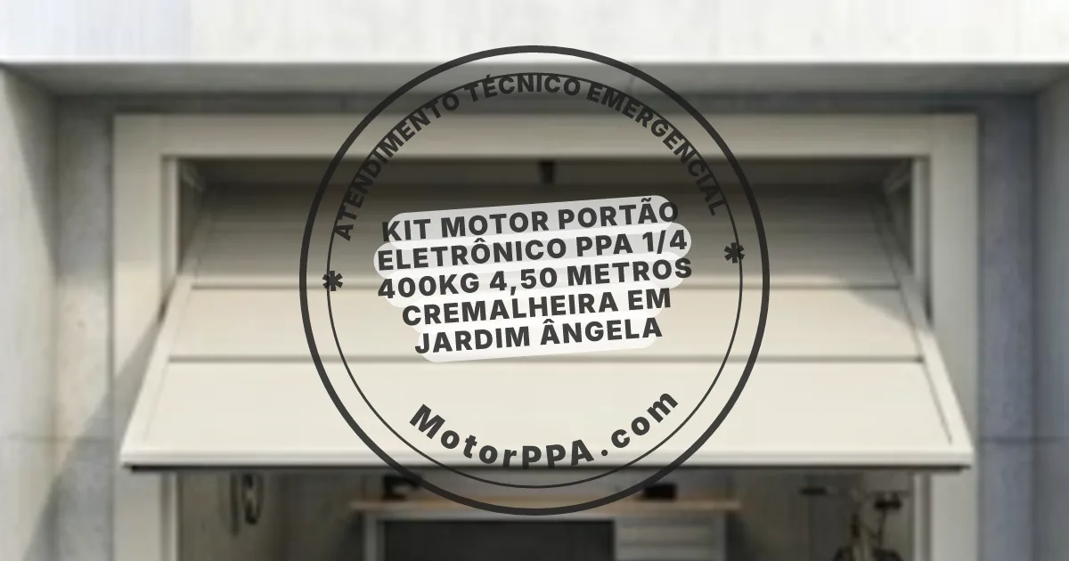 Conserto e instalação de portão automático em Jardim Ângela