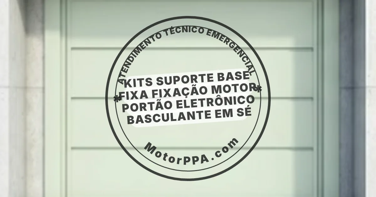 Conserto e instalação de portão automático em Sé