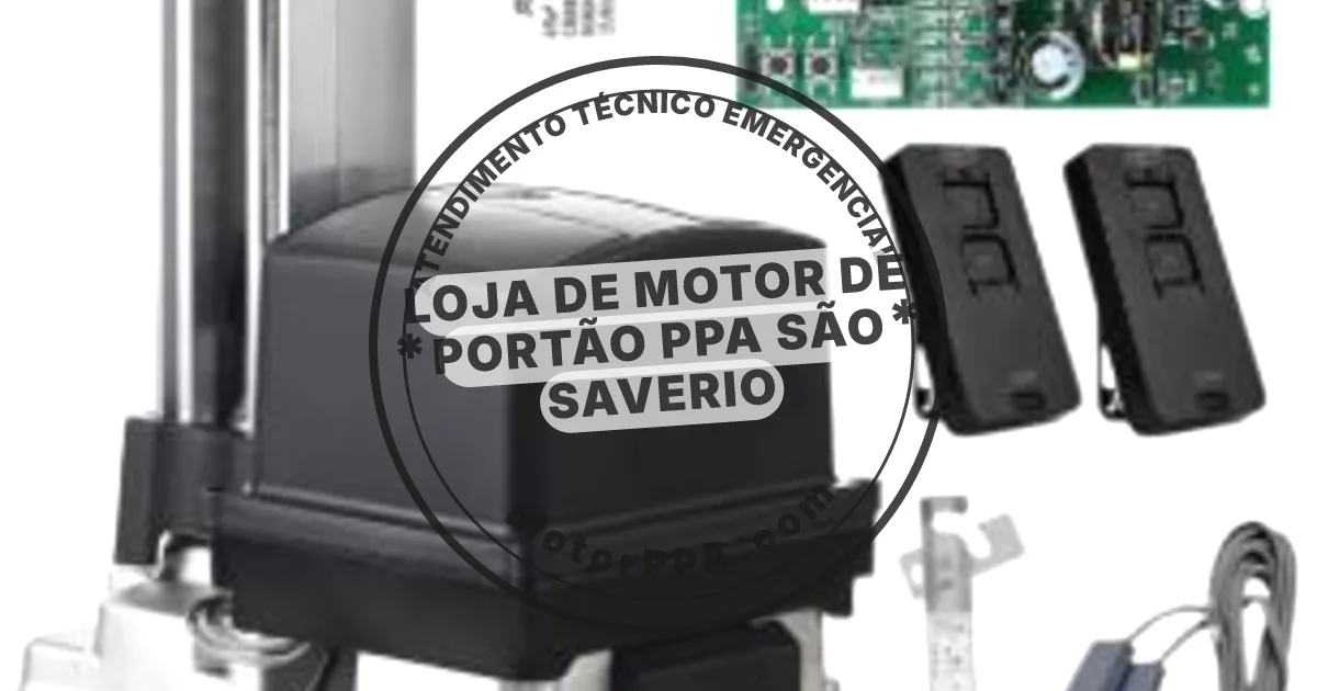 Conserto e instalação de portão automático em Ppa Sao Saverio